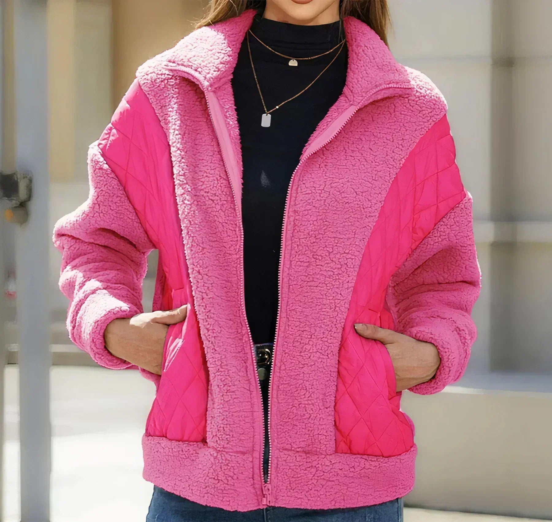 Krohn-e | Trendige Damenjacke mit Taschen
