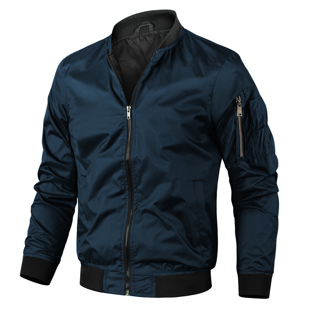 Männers Bomberjacke im eleganten Stil - Frisian