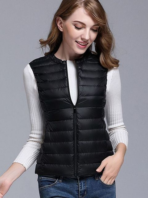 Krohn-e | Langes und schickes Gilet für Frauen