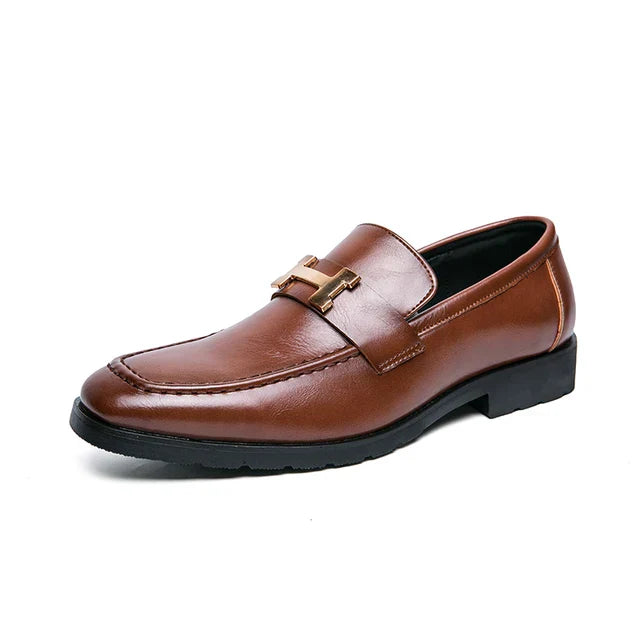 Elegante neue Herren-Lederschuhe für Partys und Hochzeiten