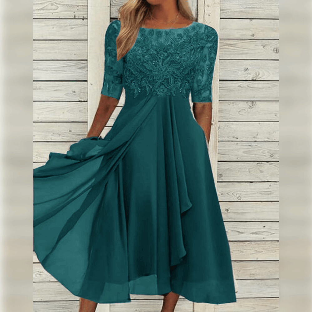 Stilvolles, elegantes Kleid