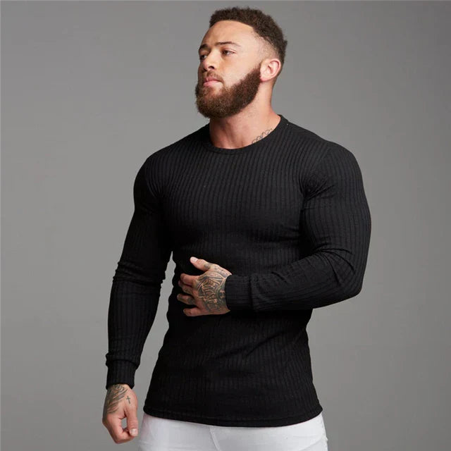 Moderner Herrenpullover von Bonafita - Rick aus stilvoller Strickqualität