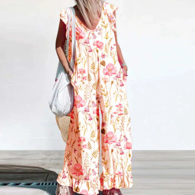 ALICE Jumpsuit mit Puffärmeln