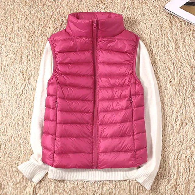 Krohn-e | Klassischer Gepolsterter Cardigan für Damen