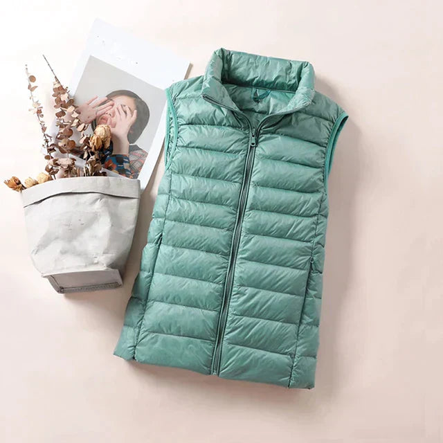 Krohn-e | Klassischer Gepolsterter Cardigan für Damen