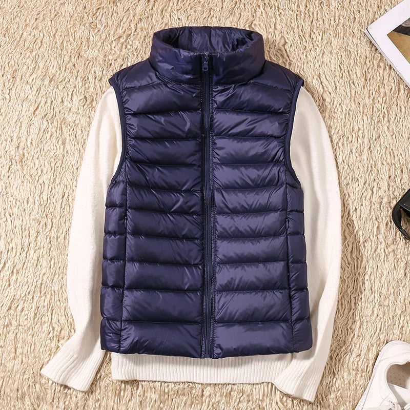 Krohn-e | Klassischer Gepolsterter Cardigan für Damen