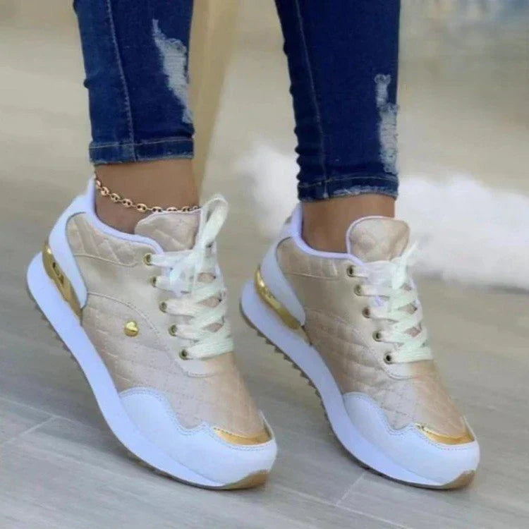 VICTORIA Schnür-Plateau Schuhe