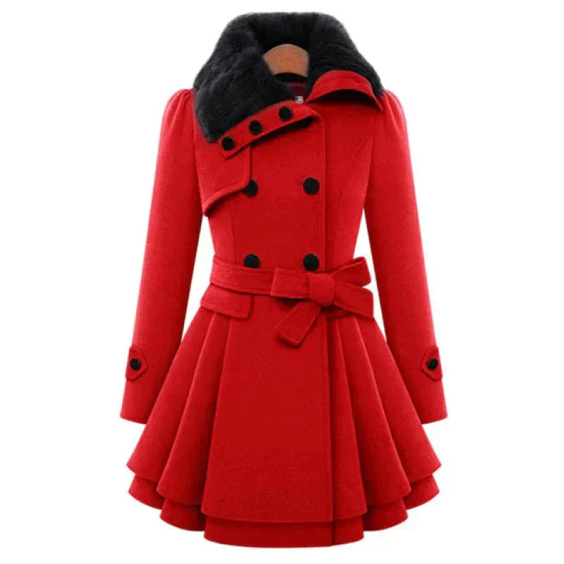 Krohn-e | Sophisticated Fur Coat For Women