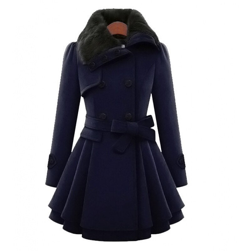 Krohn-e | Elegante Gürteljacke für Frauen