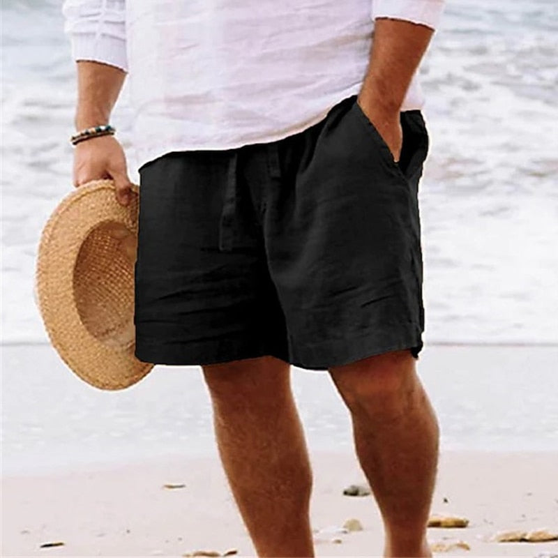Luxus-Leinen-Shorts für Herren von Nigel