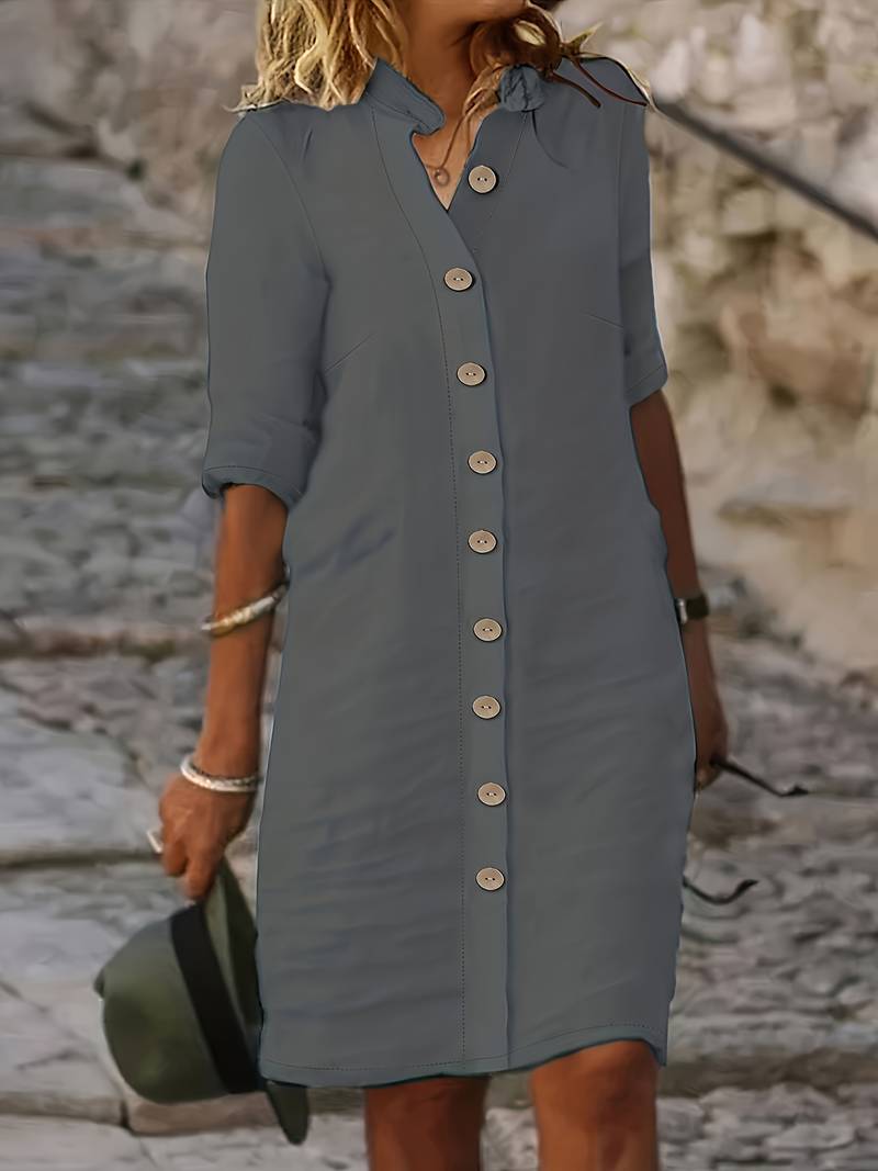 Damen-Midikleid Nora: lässig und schlicht