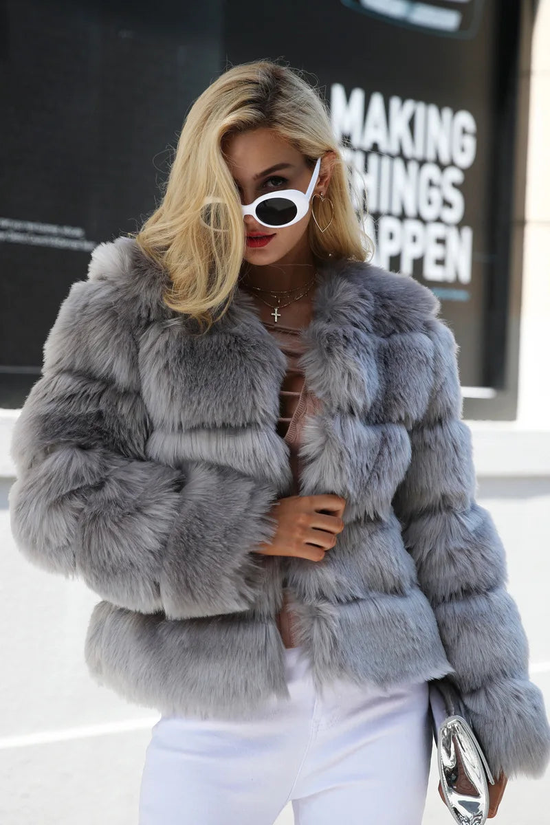 Nyla Faux Fur Coat