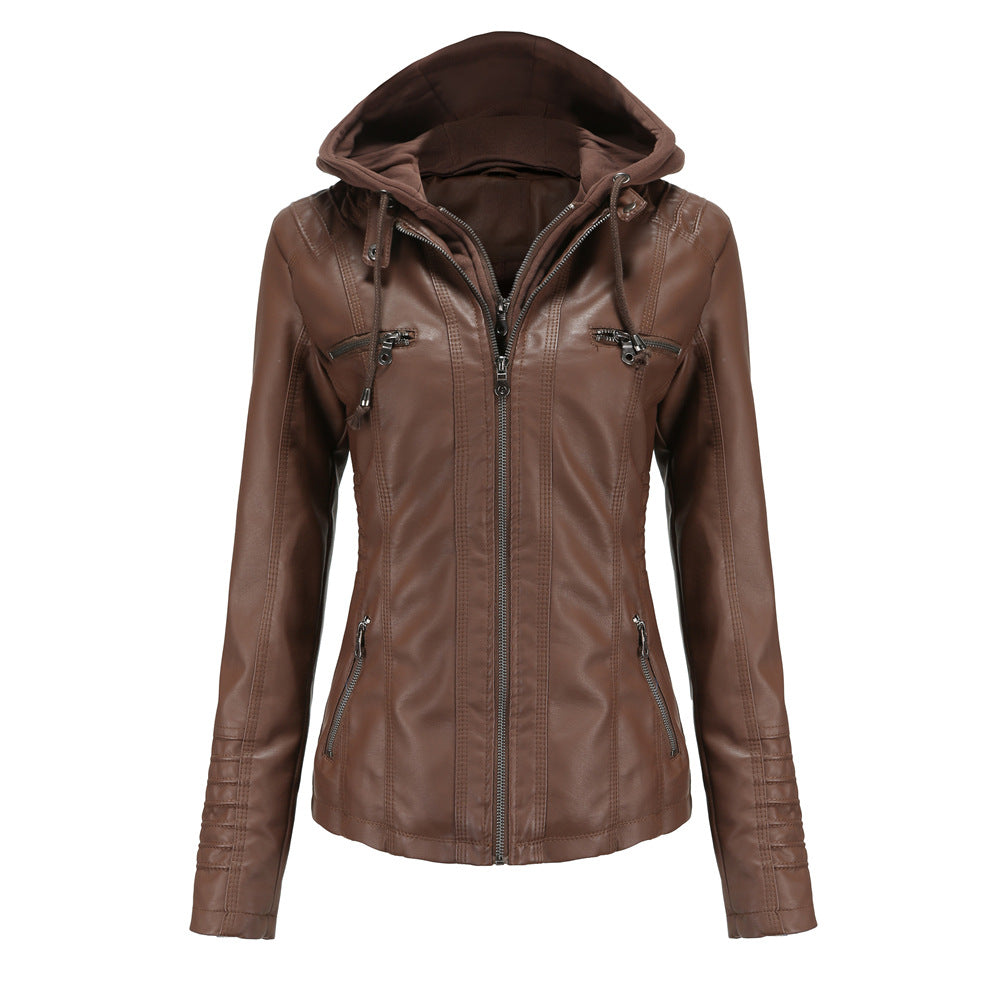 Krohn-e | Trendige Lederjacke für Frauen