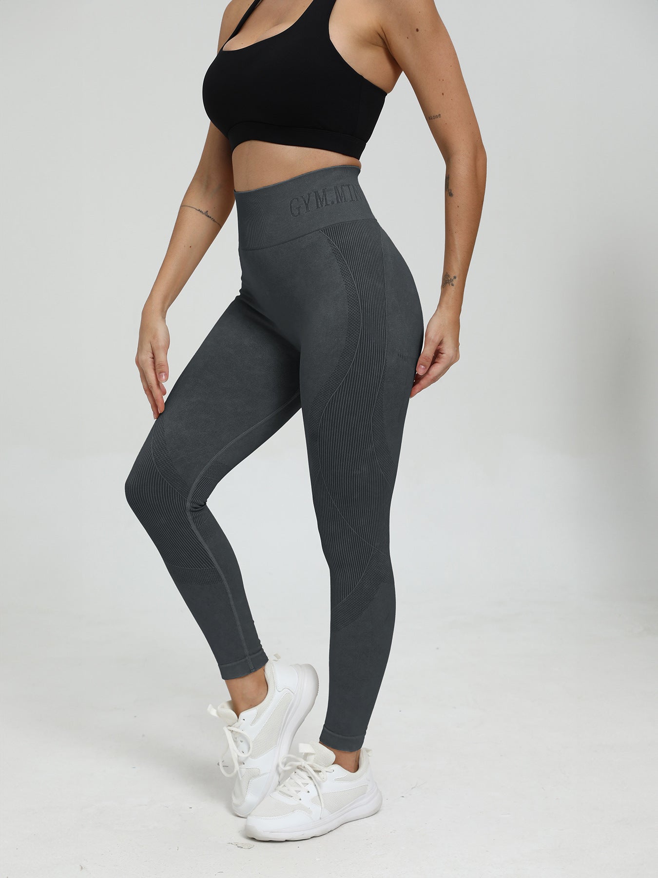 Damen Hochwertige Sportleggings mit hohem Bund Krohn-e