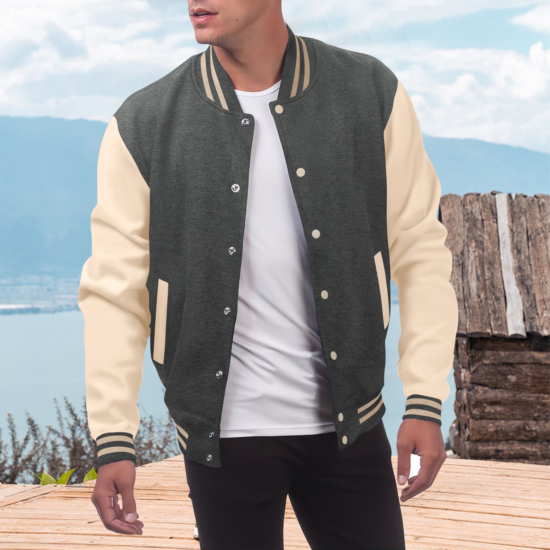 Herren Collegejacke Krohn-e