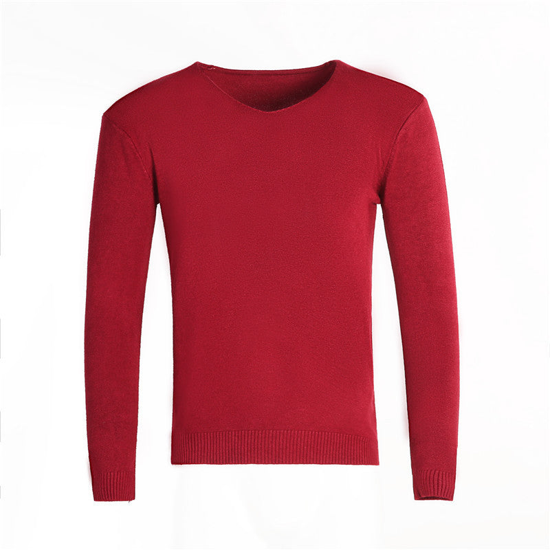 Herren klassischer V-Ausschnitt Pullover Krohn-e