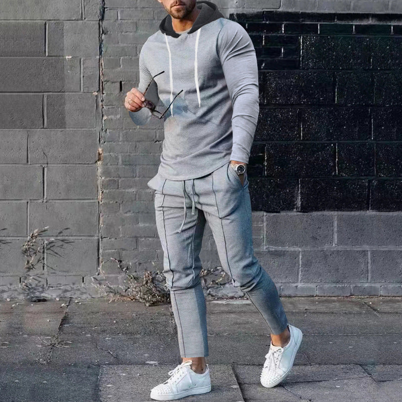 Herren Sportliches Hoodie-Set mit stylischen Jogginghosen Krohn-e