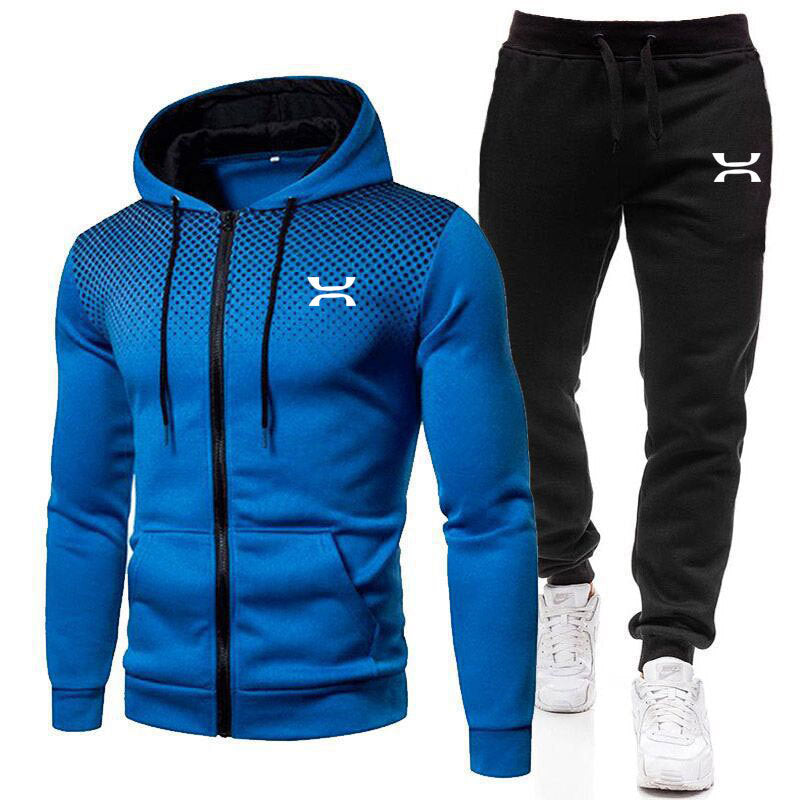 Herren Sportanzug mit atmungsaktivem Hoodie und bequemen Jogginghosen Krohn-e