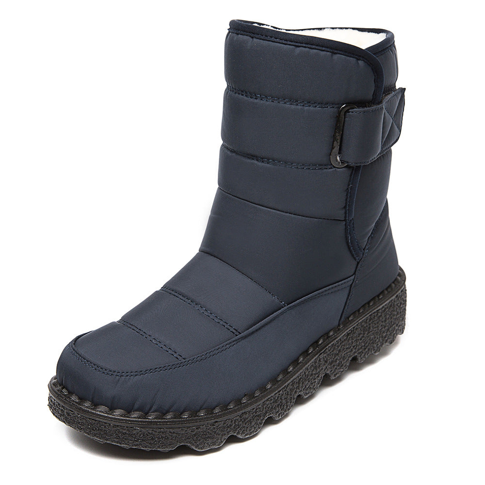 Krohn-e | Wasserdichte High-Top Slip-On Schneestiefel