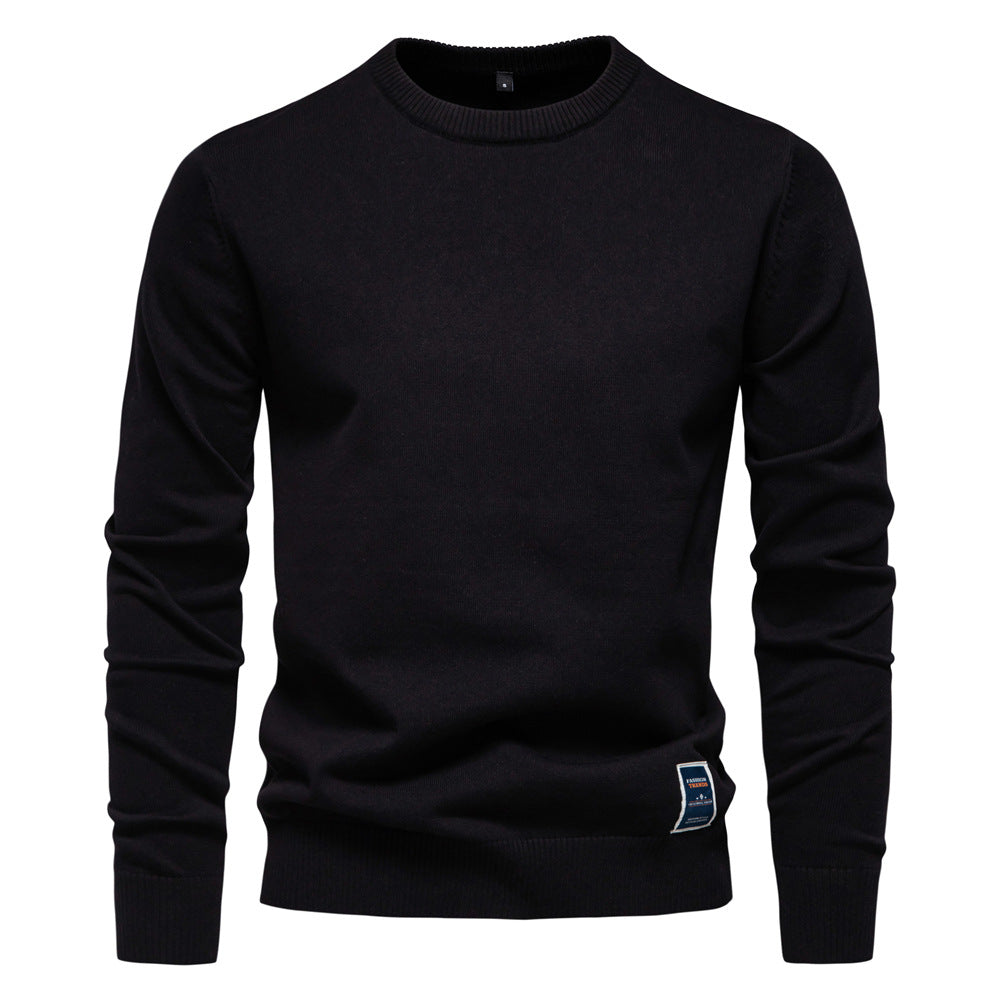 Herren Strickpullover aus hochwertiger Baumwollmischung mit angenehmer Passform Krohn-e