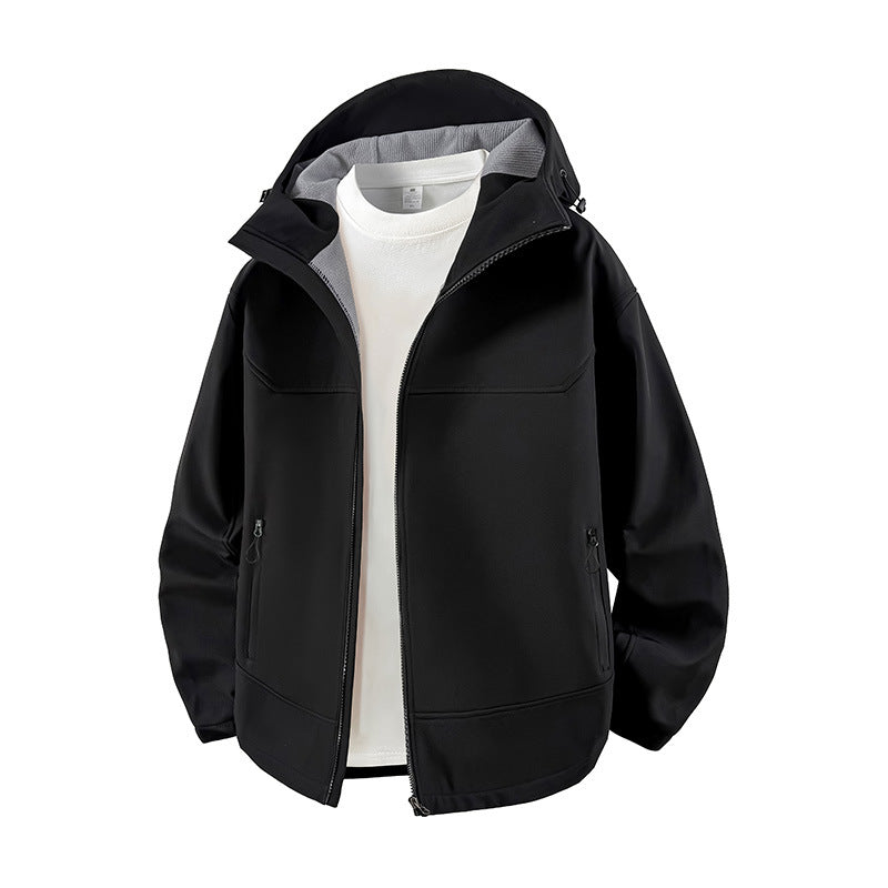 Damen Modische Übergangsjacke mit hohem Kragen und funktionalen Reißverschlusstaschen Krohn-e