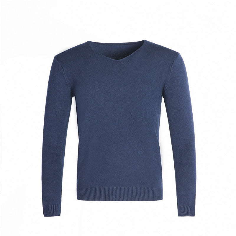 Herren klassischer V-Ausschnitt Pullover Krohn-e