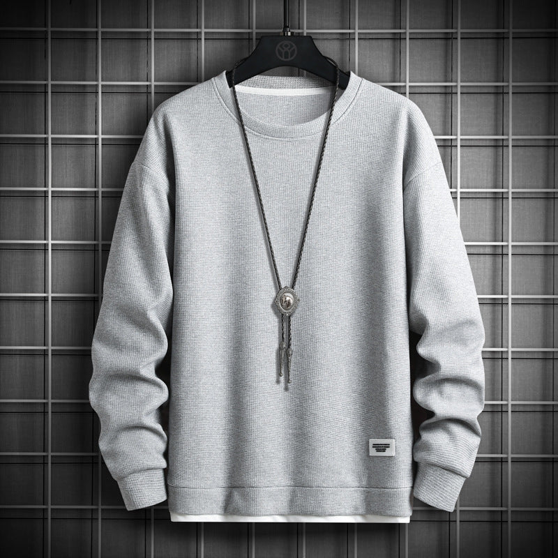 Herren lässiger Sweatshirt mit strukturiertem Stoff und modernem Schnitt Krohn-e