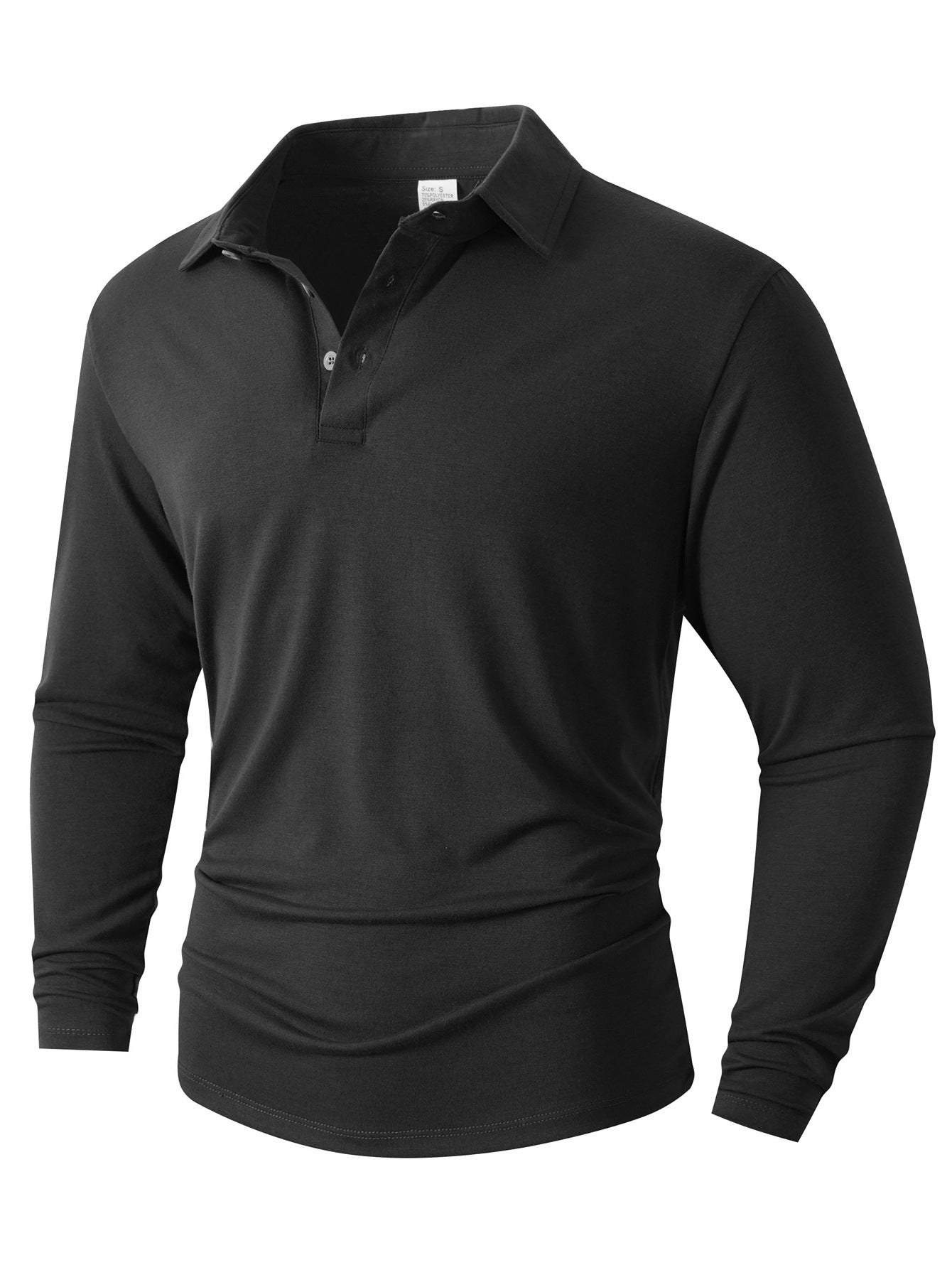 Herren Langarm Poloshirt mit modernem Schnitt Krohn-e