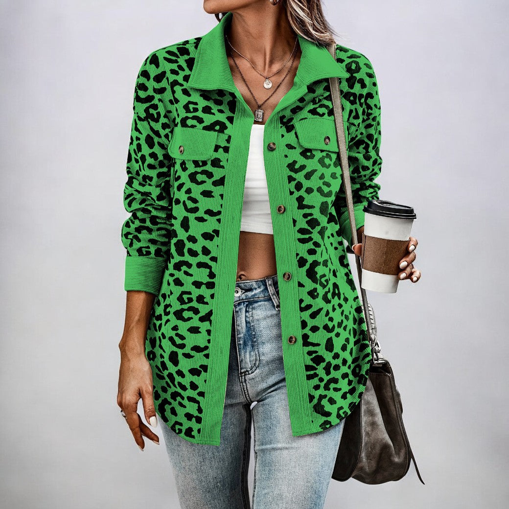 Krohn-e | Stilvolle Leopardenjacke