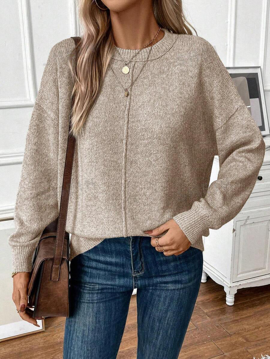 Damen lässiger Strickpullover Krohn-e