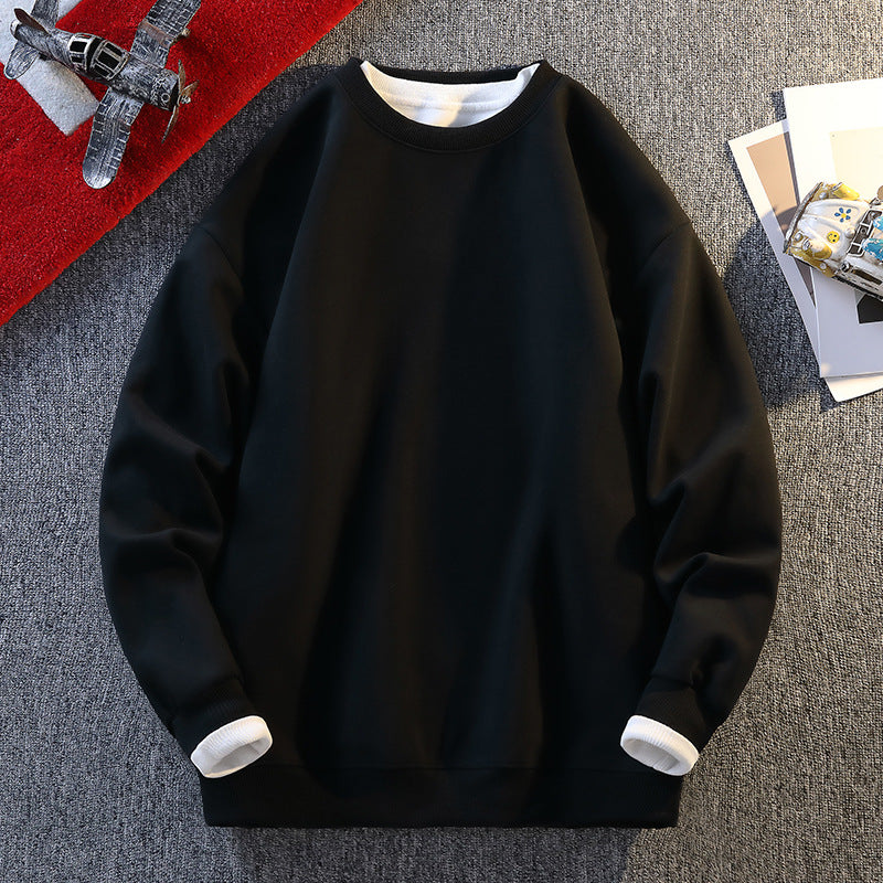Damen Komfortabler Sweatshirt mit kontrastierenden Ärmeln Krohn-e