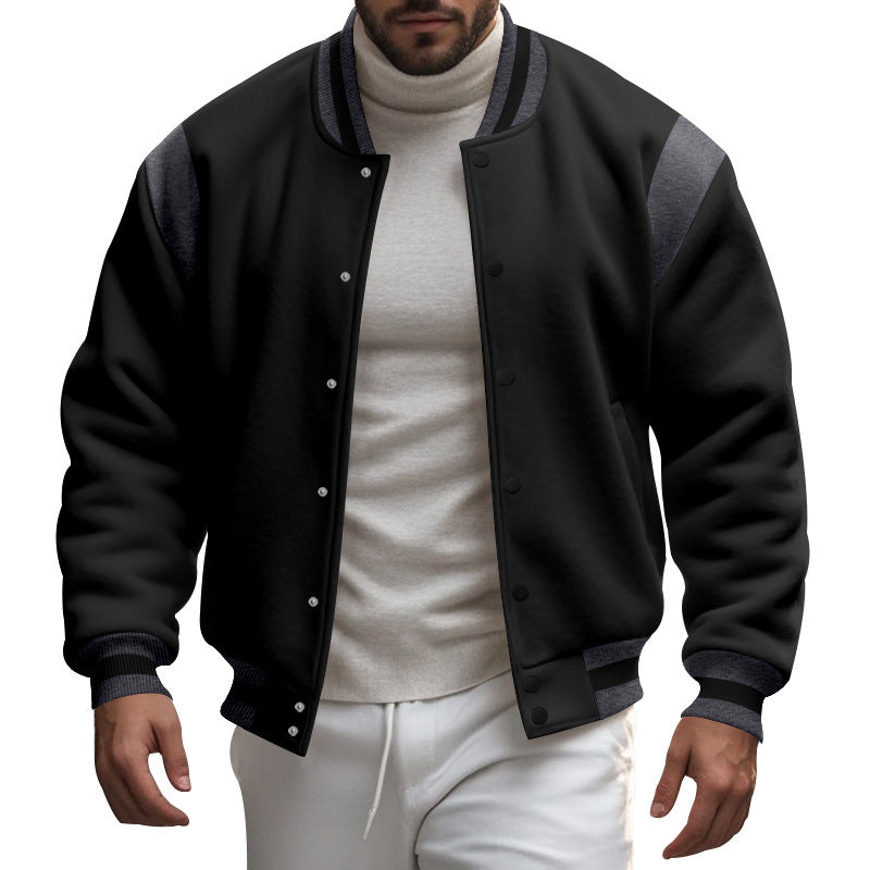 Herren stylische Sweatjacke im Sportlook Krohn-e