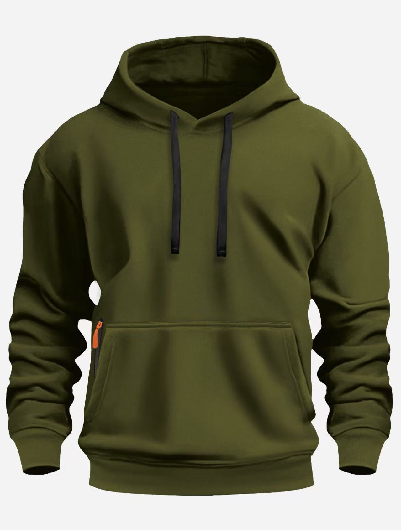 Herren sportlicher Kapuzenpullover mit praktischen Taschen und atmungsaktivem Material Krohn-e