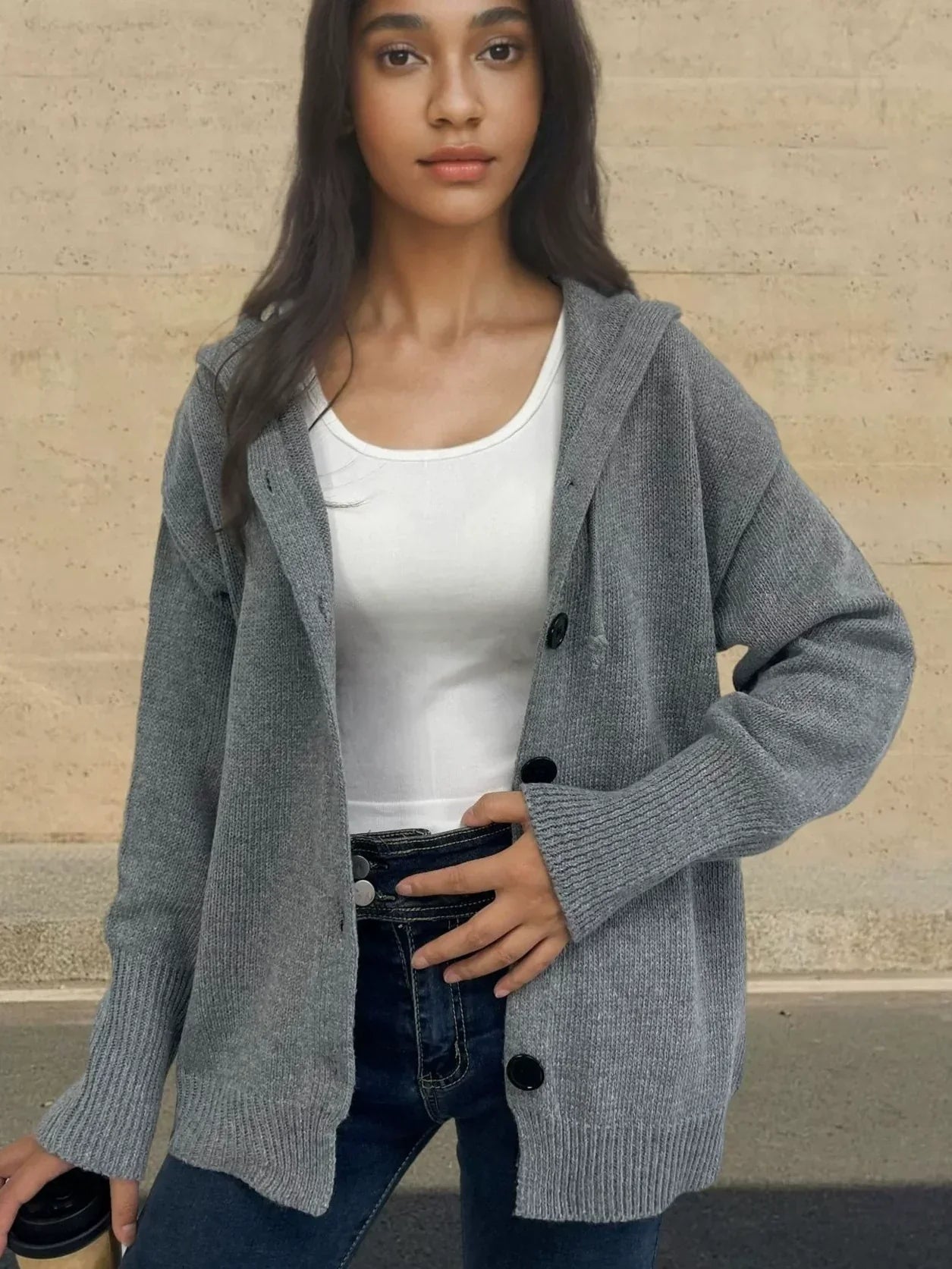 Krohn-e | KapuzenPullover Rippenbesatz