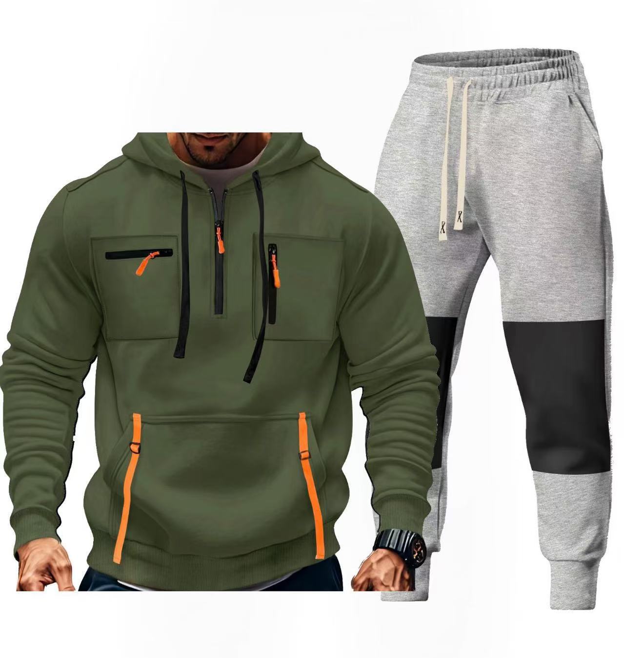 Herren Sportbekleidungsset mit funktionalen Taschen Krohn-e