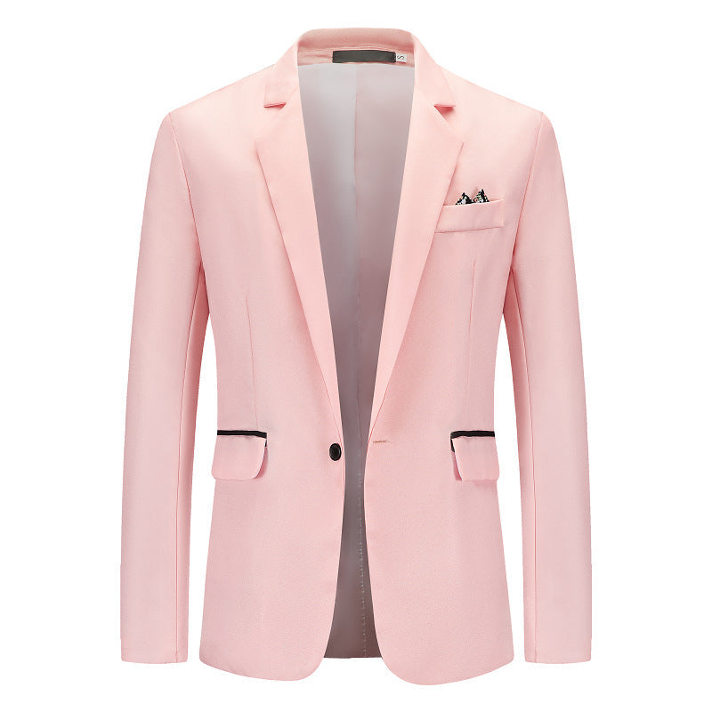 Herren Eleganter Anzugblazer mit feiner Struktur und modernem Schnitt Krohn-e