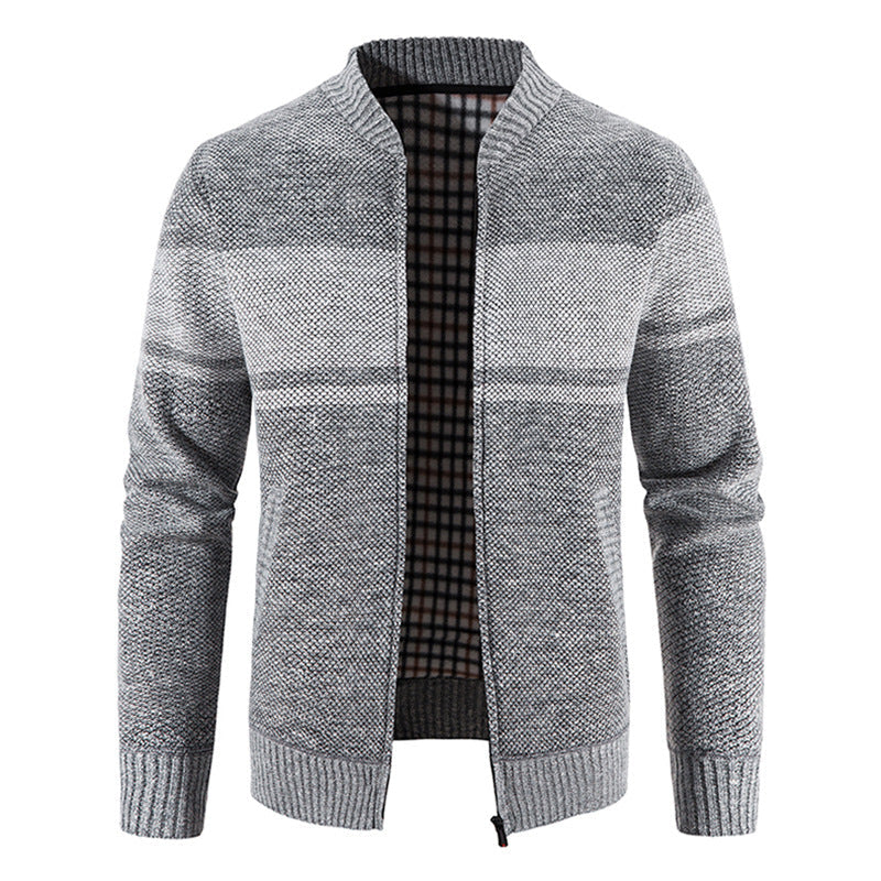 Herren modische Strickjacke mit strukturiertem Design Krohn-e