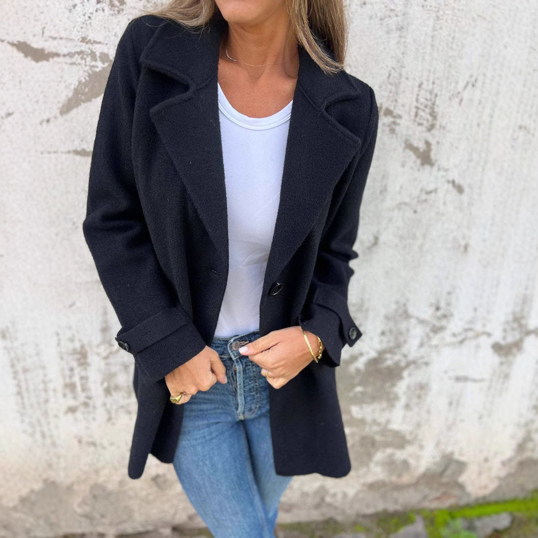 Damen modische Oversized-Manteljacke Krohn-e