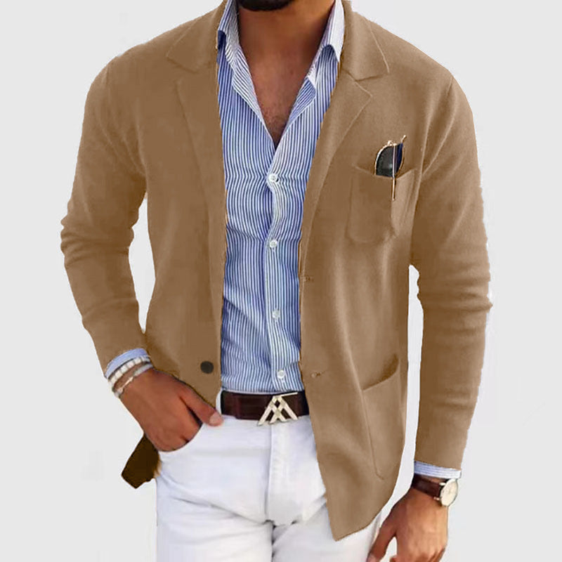 Herren elegante und bequeme Strickjacke Krohn-e