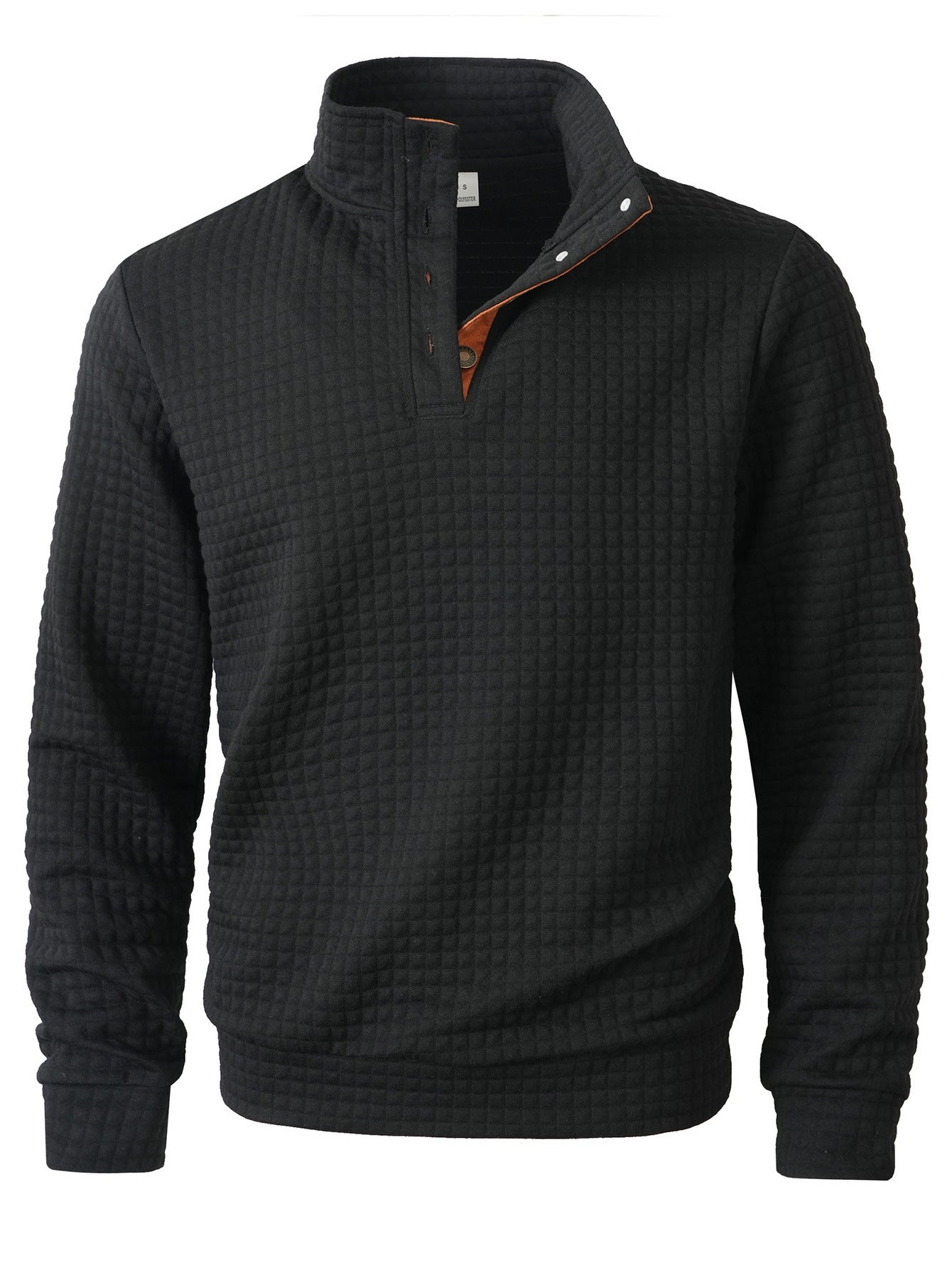 Herren stylischer Pullover mit modischem Stehkragen Krohn-e