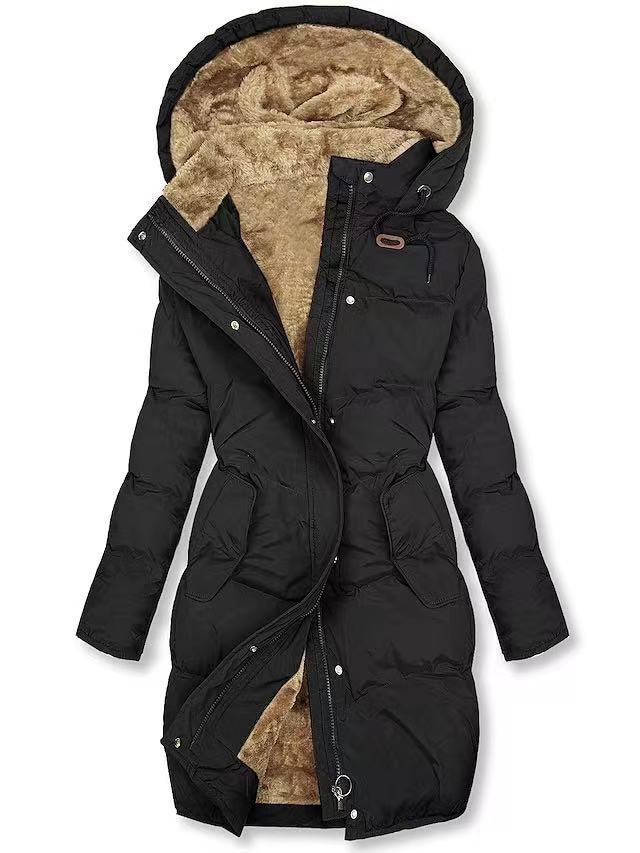 Damen Wärmeisolierte Parkajacke mit kuscheligem Innenfutter Krohn-e