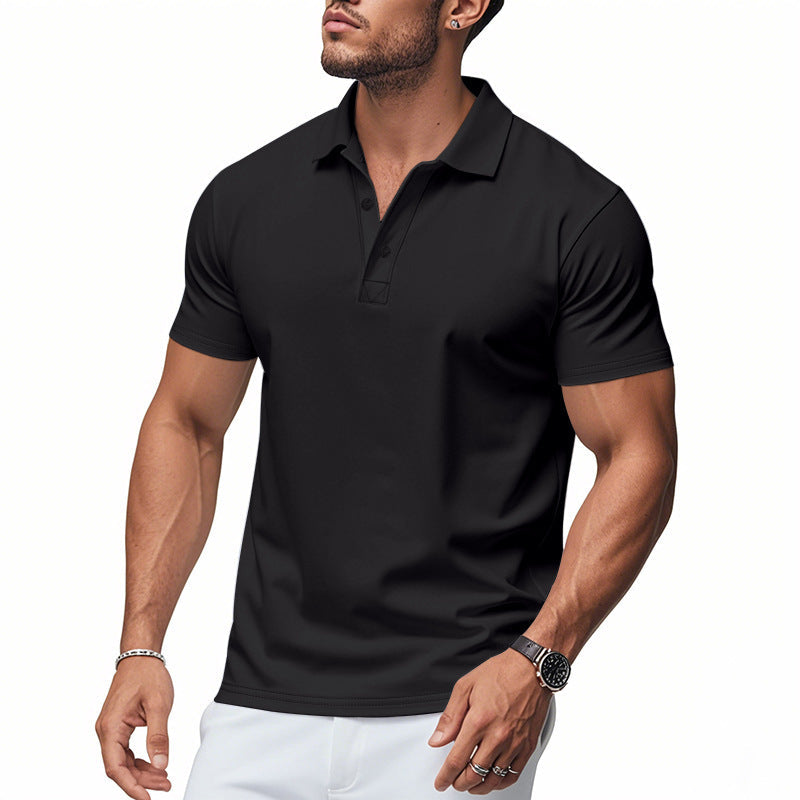 Herren Polohemd mit modernem Schnelltrocknungsstoff und eleganter Passform Krohn-e