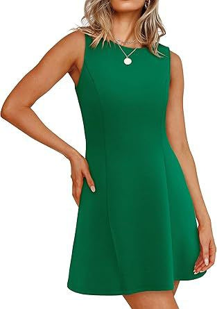 Damen ärmelloses A-Linien Kleid mit zeitlosem Schnitt Krohn-e