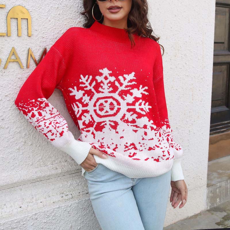 Krohn-e | Jacquard Weihnachtspullover