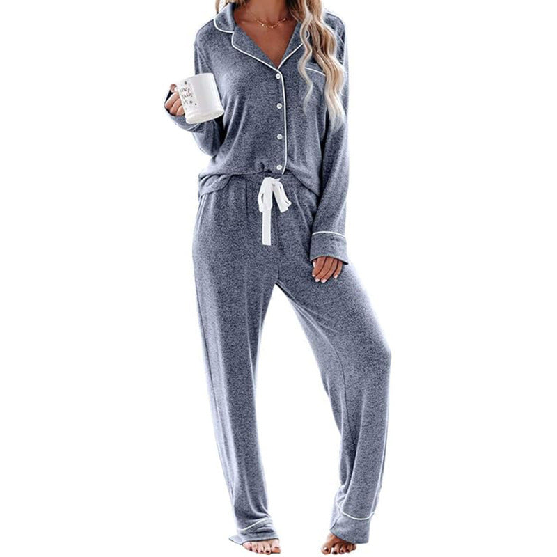 Damen Schlafanzug-Set aus weichem, atmungsaktivem Material Krohn-e