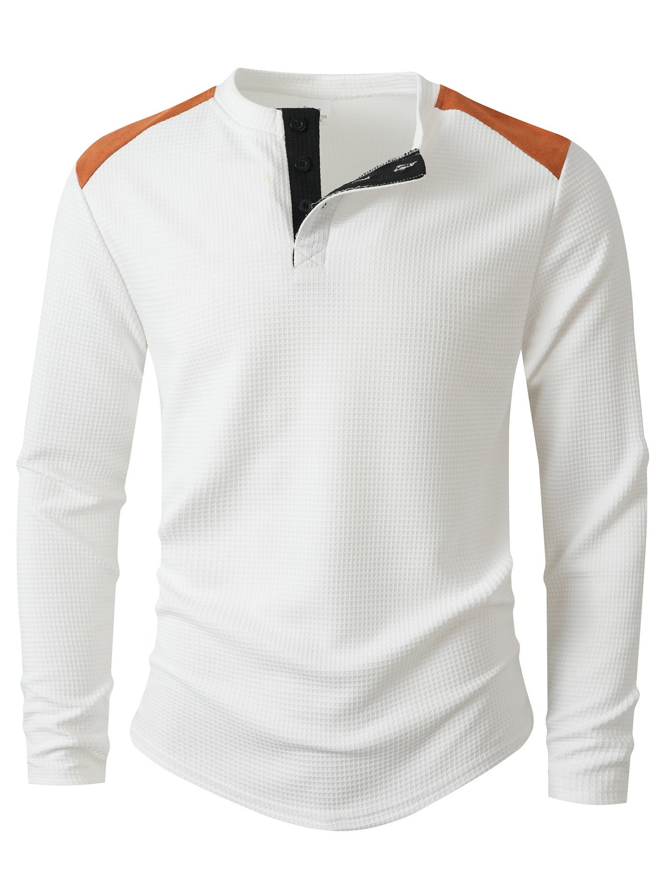 Herren Langarmshirt mit einzigartigem Strukturdesign Krohn-e