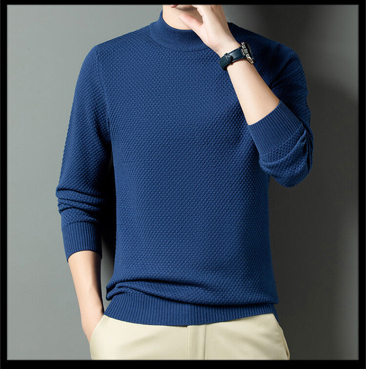 Herren Strukturierter Pullover im modernen Design Krohn-e
