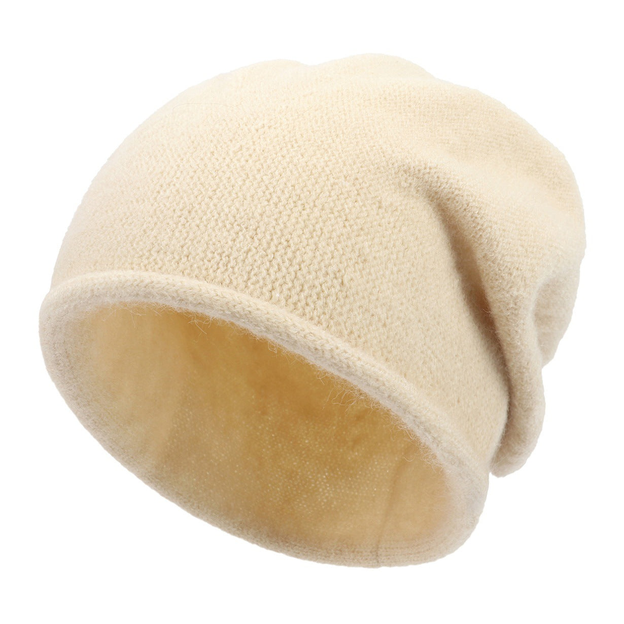KROHN-E Damen Beanie Slouchy-Style Weiches Material Casual