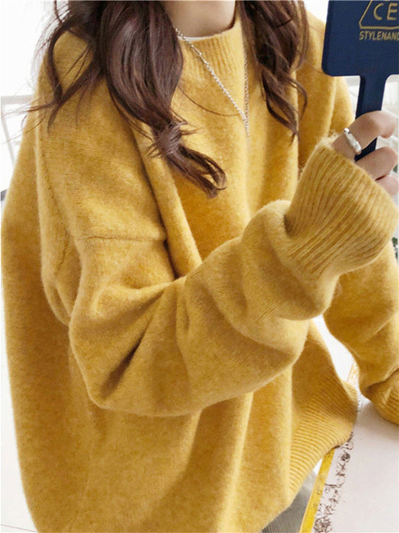 Damen Oversized Strickpullover mit weichem Material und lässigem Schnitt Krohn-e