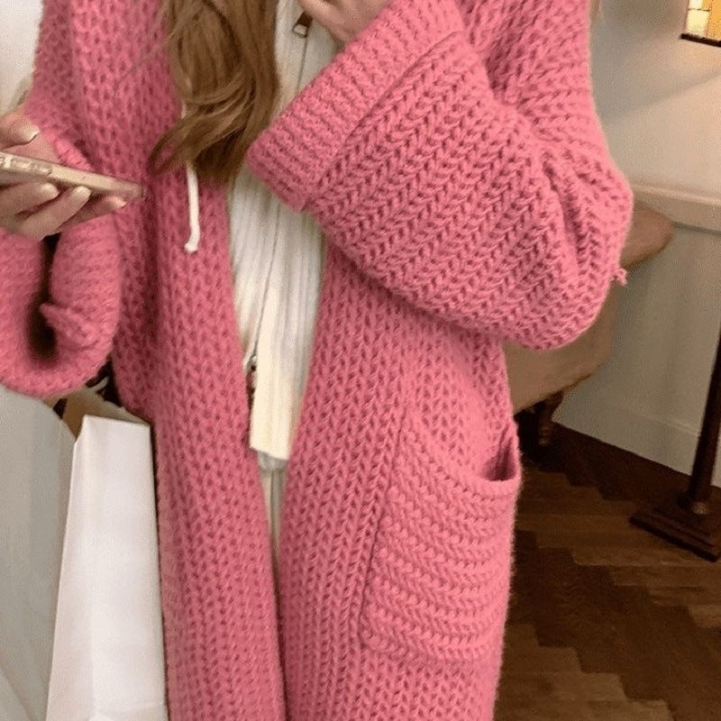Damen Strickmantel mit Taschen Krohn-e